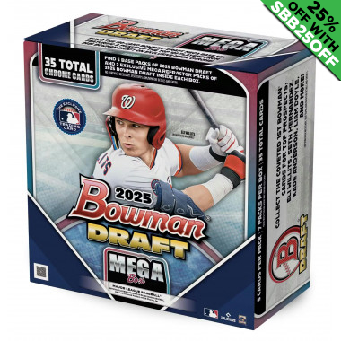2025 Bowman Draft Baseball Mega Box (Choose Team - 5-Box Break #4) Baseball